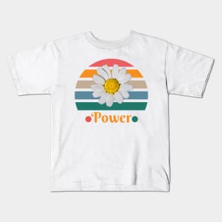 Flower Power Kids T-Shirt